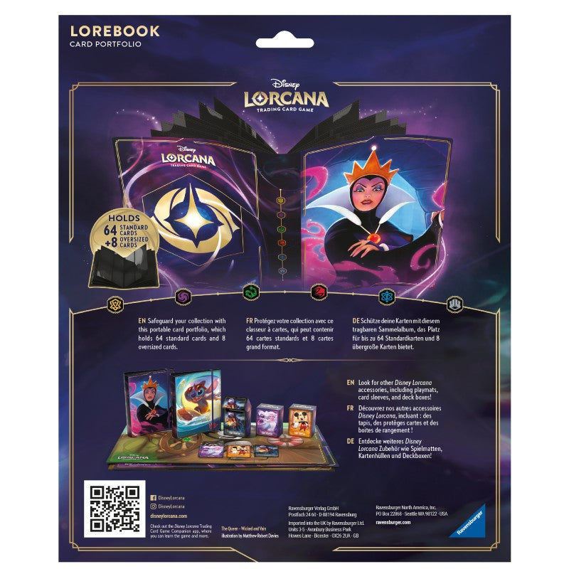 Disney Lorcana: The Evil Queen Pärm - 4-Pocket – bild 2
