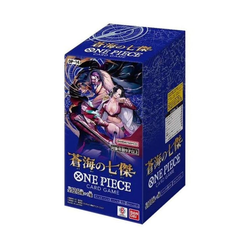 One Piece Card Game: OP14 - The Azure Sea's Seven Booster Box (JPN)