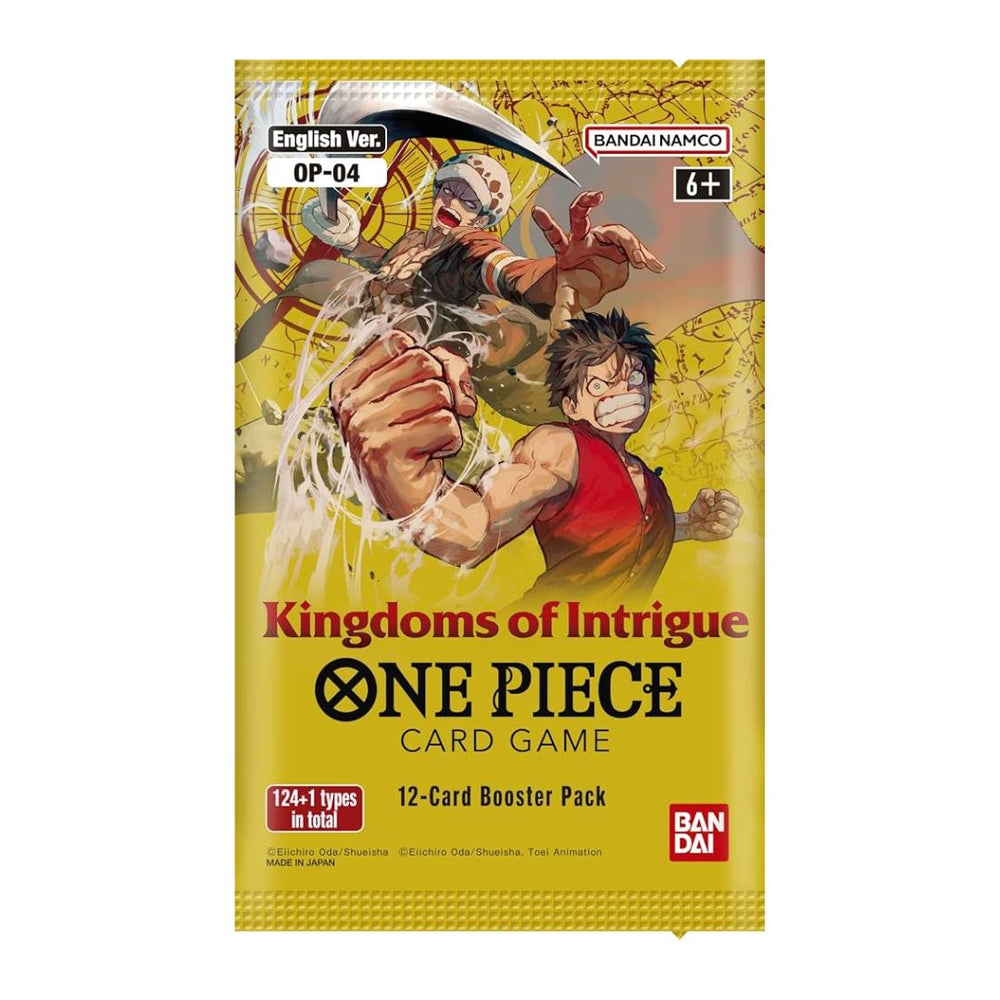 One Piece Card Game: OP04 - Kingdoms of Intrigue Booster Pack