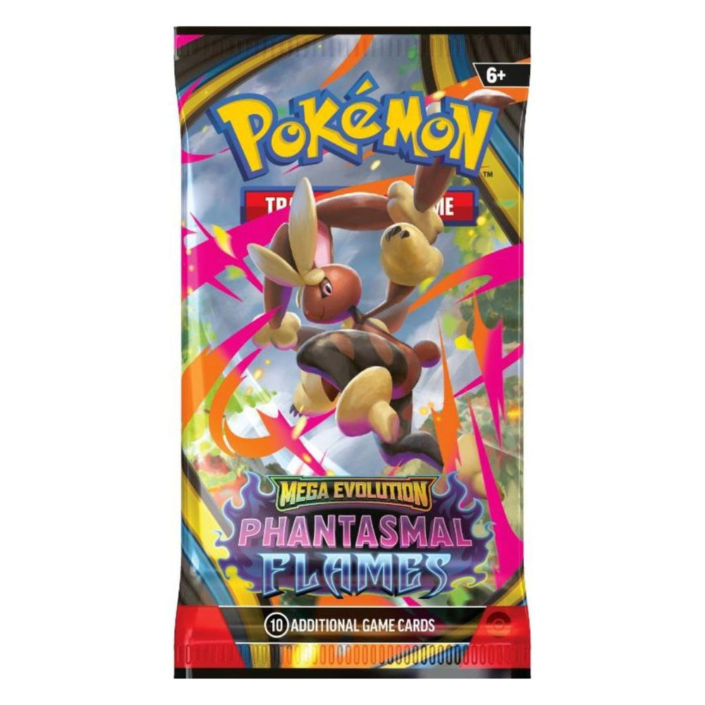 Pokémon Mega Evolution: Phantasmal Flames Booster Pack (MAX 20 PER KUND) – bild 2