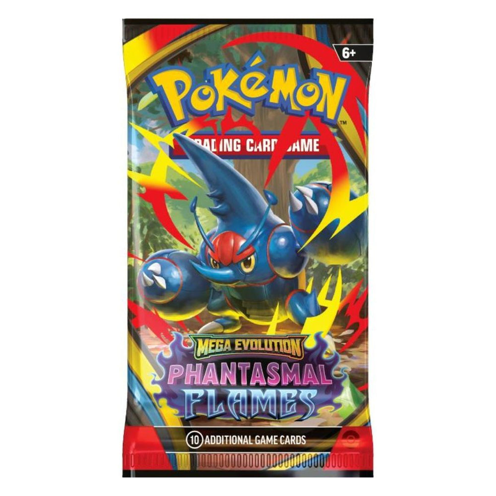 Pokémon Mega Evolution: Phantasmal Flames Booster Pack (MAX 20 PER KUND) – bild 3