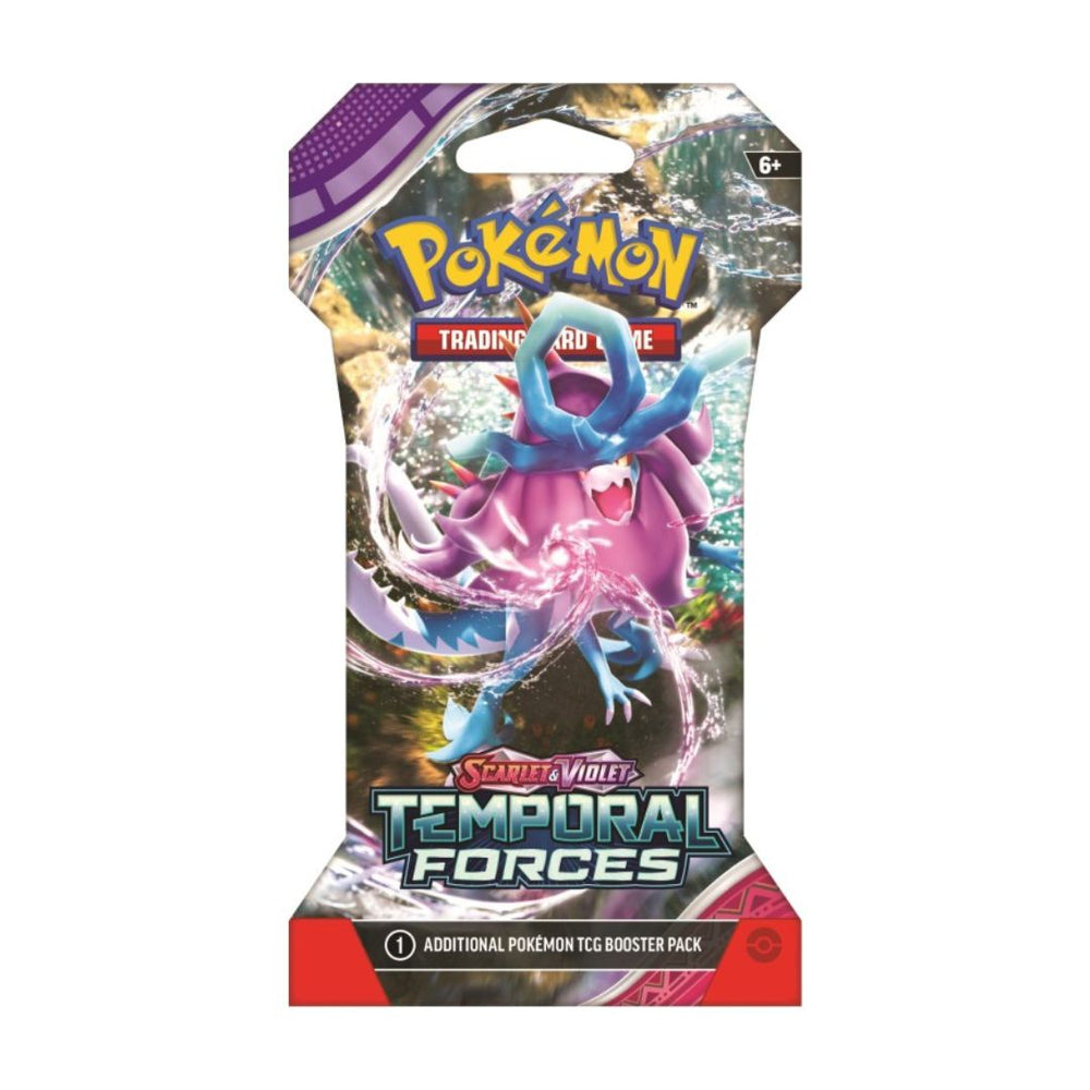 Pokémon Scarlet & Violet 5: Temporal Forces Sleeved Booster Pack – bild 2