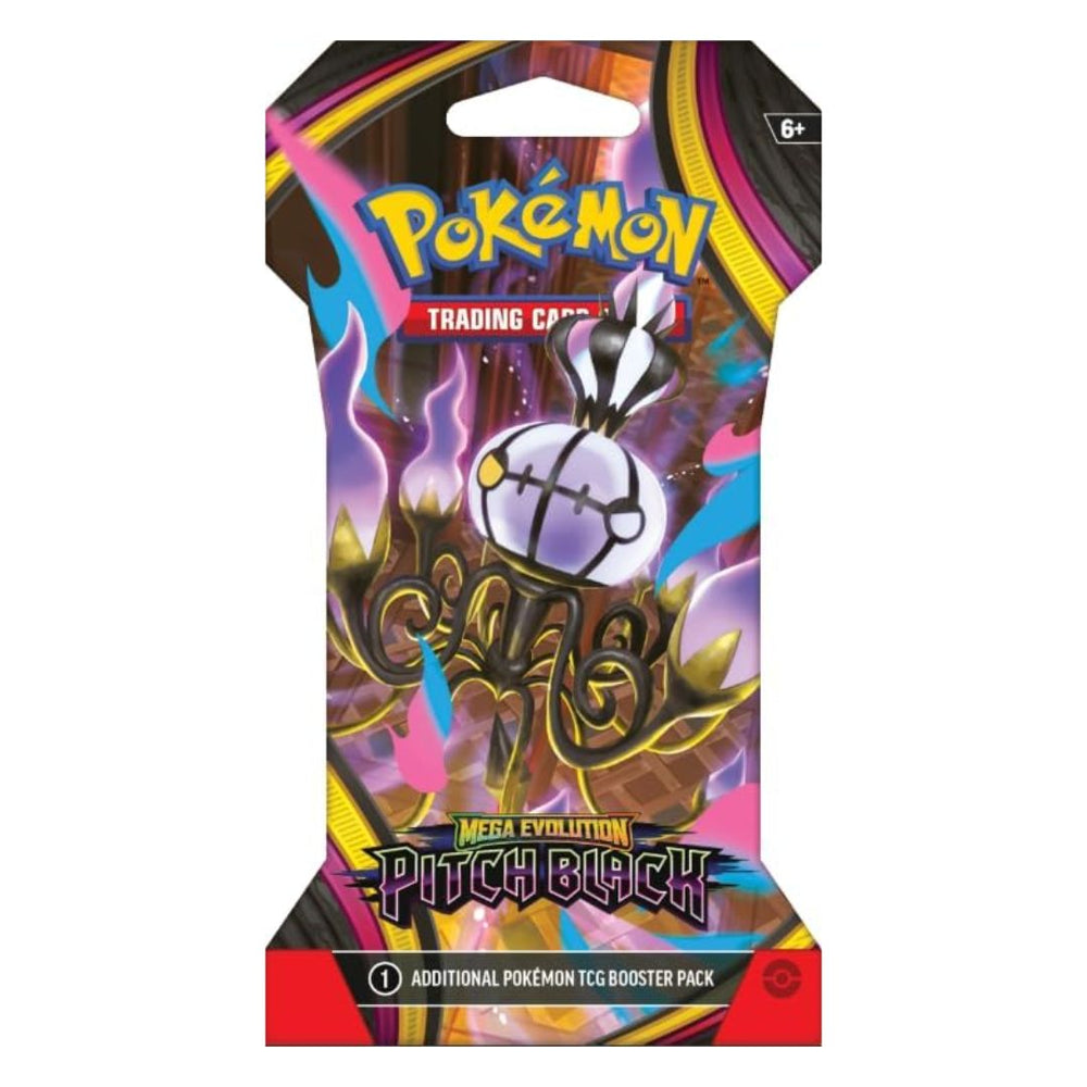 Pokémon Mega Evolution: Pitch Black Sleeved Booster Pack – bild 2