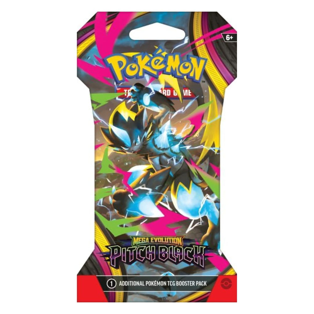 Pokémon Mega Evolution: Pitch Black Sleeved Booster Pack – bild 4