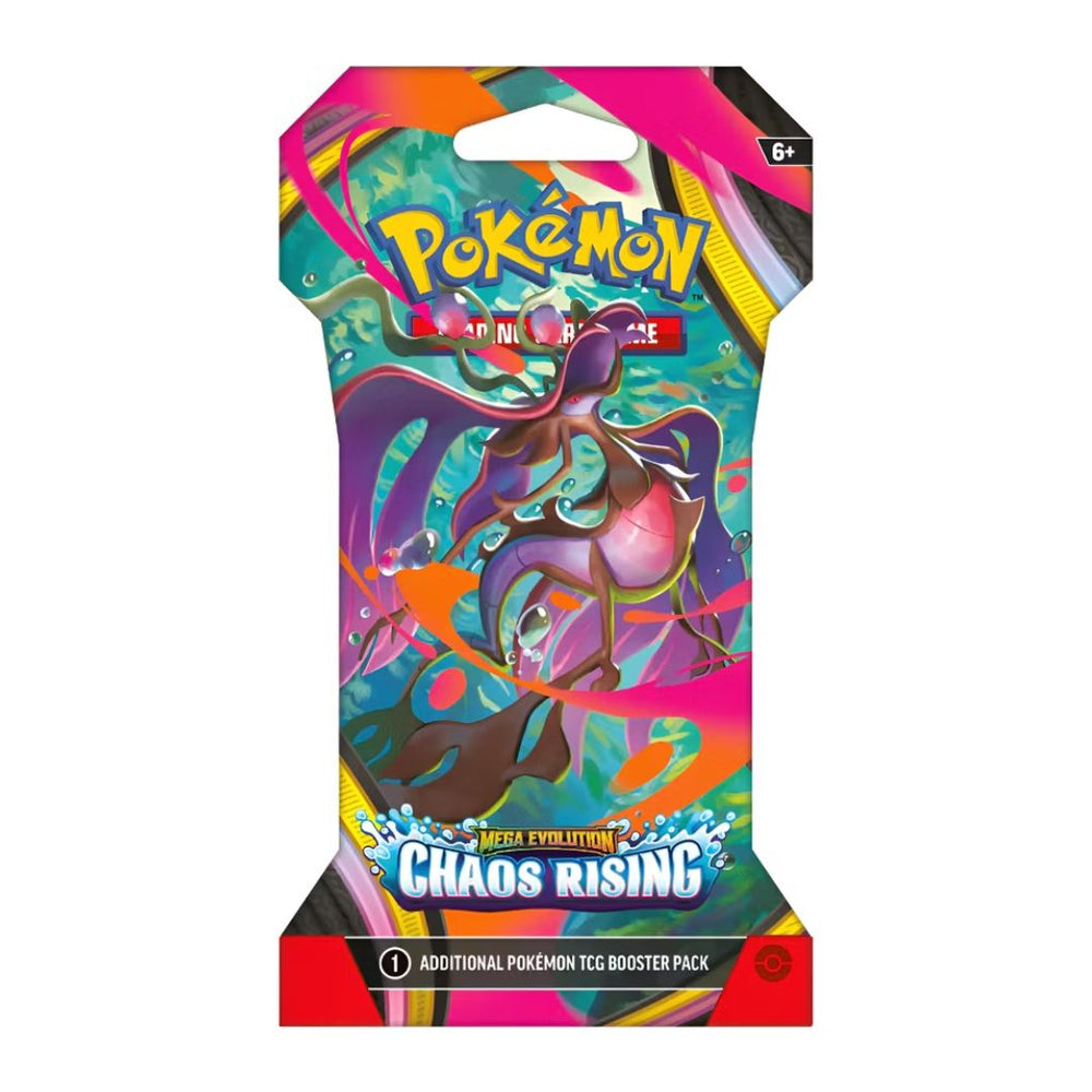 Pokémon Mega Evolution: Chaos Rising Sleeved Booster Pack – bild 2
