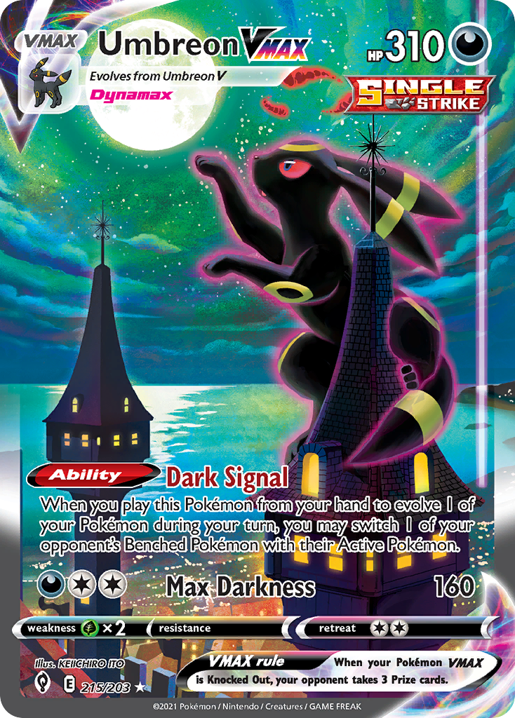 Umbreon VMAX Pokémonkort